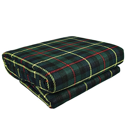 ASAB extra large picnic blanket with waterproof backing | 300cm x 220cm tent carpet | xxl beach rug | jumbo size | water resistant garden mat (Green)