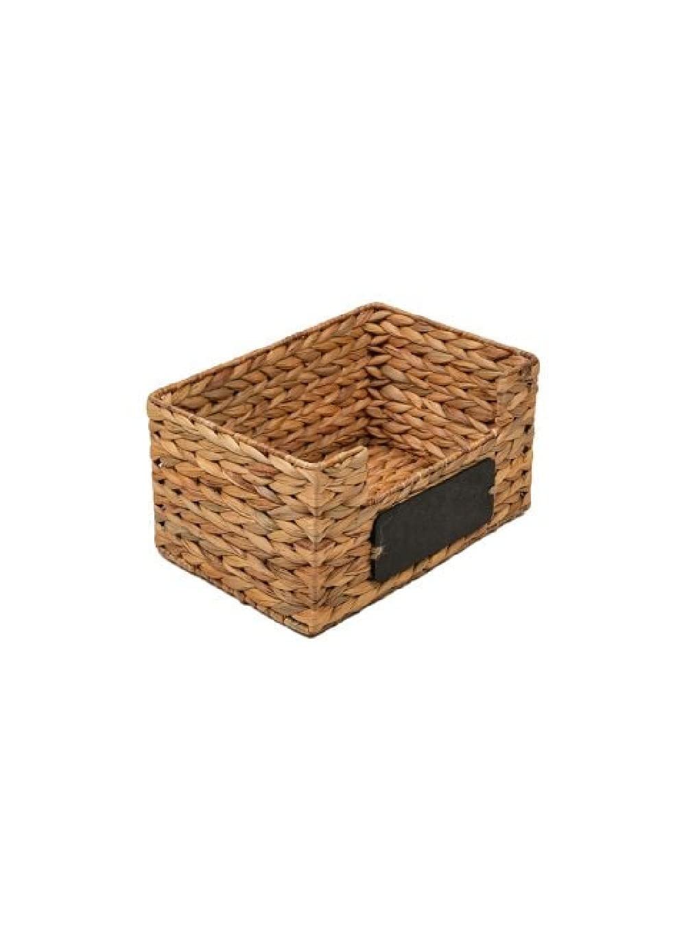 Homesmiths Medium Water Hyacinth Storage Basket 28 x 19 x 15 cm