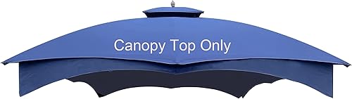 Toldo de repuesto para el cenador Lowe's modelo #GF-12S004B-1  GF-12S004BTO (azul marino)