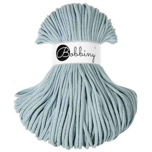 Bobbiny Corde Macramé Tressée Premium 5mm (Misty) 100m