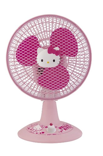 Amazon | サンリオ ハローキティ 18cm卓上扇 FKT-180T ピンク