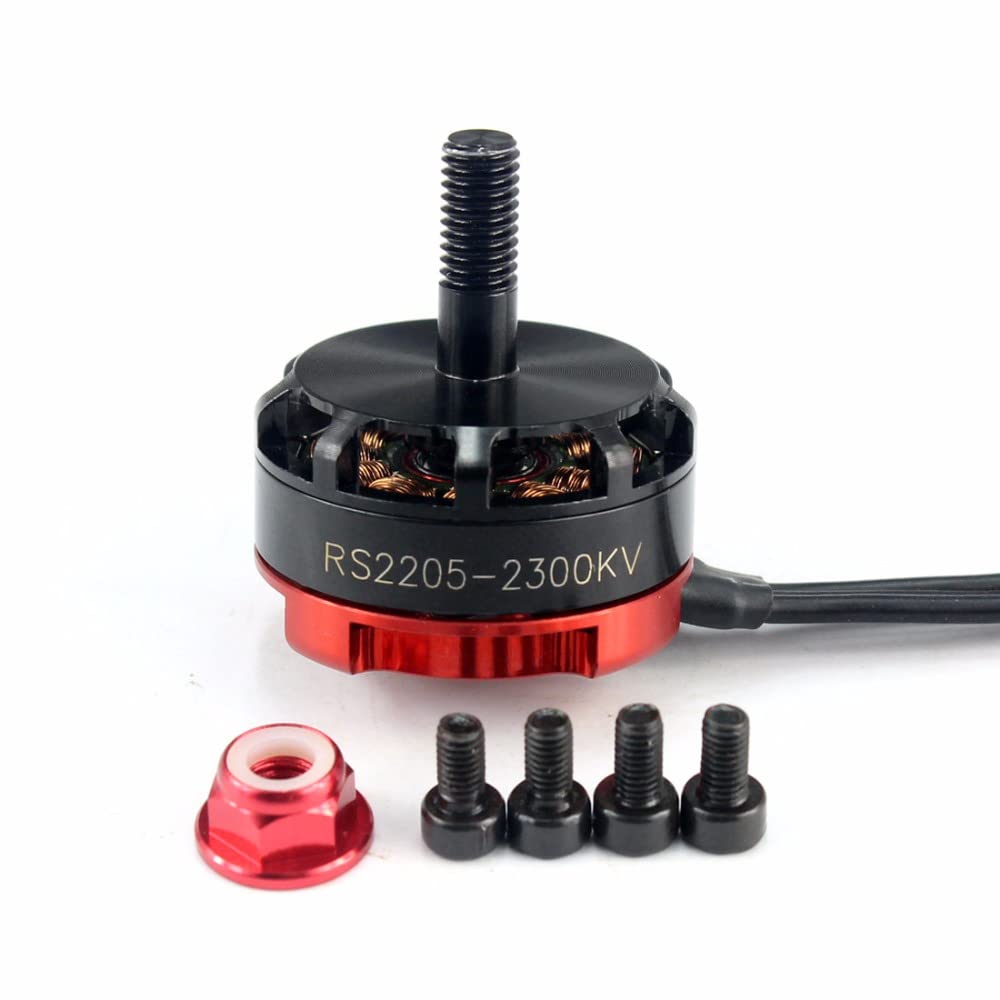 QWinOut RS2205 2300kv RC Racing Drone Motors CW CCW Motore Motore per fai da te Quadcopter FPV RC Aircraft Ricambio (2 pz CCW+2 pz)