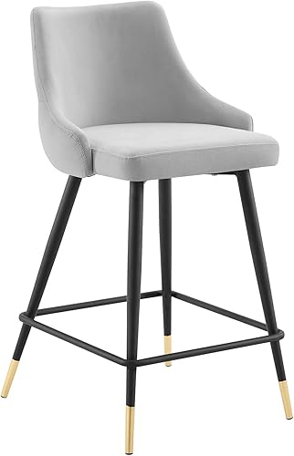 Miniatura 10 de Modway Taburete de terciopelo Adorn Performance marino,Gris,Rosado,Gris,claro,Blanco,https://www.amazon.com/dp/undefined