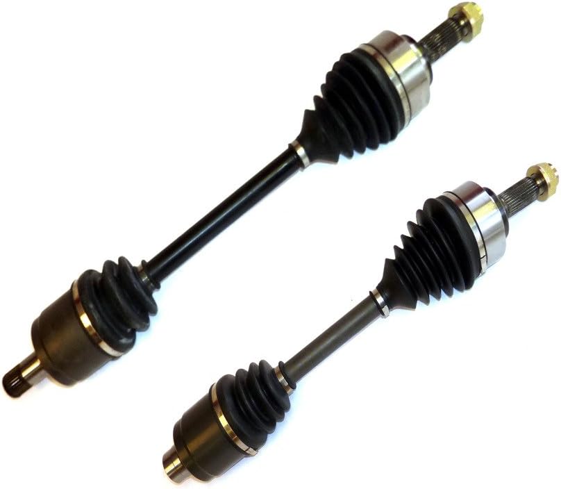 DTA HO23492350 front Left Right Pair - 2 New Premium CV Axles (Drive Axle Assembly) Compatible with 2008-2012 Honda Accord 4cyl Only