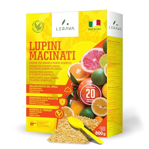 LERAVA Abono Cítricos 800g para Limón y Naranjo