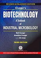 Crueger's Biotechnology: A textbook of Industrial Microbiology 9385998633 Book Cover