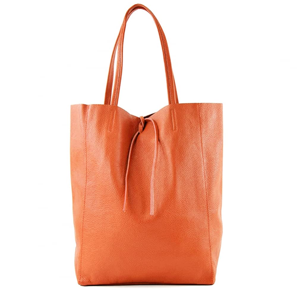 Sac cabas SHARON en cuir véritable à double poignée - 6