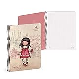 Libreta tamaño a5 Gorjuss 20850049930 - Libreta con 80 hojas, A5, color naranja