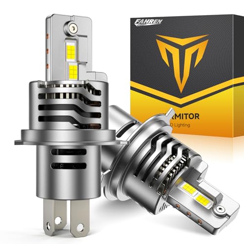 Image of Termitor 2026 Lastest H4 /9003 light Bulbs, (1,500%) 15X 160,000LM Extreme Brightness 9003 /HB2 bulbs, 6500K Cool White, 1:1 Min Size,IP68 Waterproof Fog Bulbs HID kits,Pack of 2,Plug-N-Play.