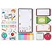 B1ykin Cute Sticky Notes Set - A+ Amazing Teacher Self-Stick Notes Pad, 550 Sheets Writing Memo Pages Sticky Notepad for Appreciation Gifts, School Office Party Favors Supplies (A+ Teacher)