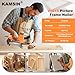 KAMSIN V1015 30 Gauge Pneumatic Picture Frame Nailer, 13/32-Inch Crown V Nailer, 3/16-Inch to 19/32 -Inch Length V-nails Picture Frame Joiner V Nail Gun For Picture Frames