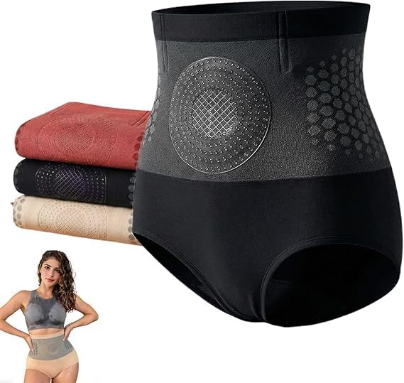 RLEHJN Pauraju Thermogenic Fat-Burning Sculpting Shorts,4-in-1 Fettverbrennungs-Formungsshorts,High Waist Bauchweg Mikropartikel-Sculpting Fettverbrennungs Shorts Fettverbrenner Yoga-Hosen für Frauen