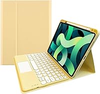 Vista 18 de Funda con Teclado para iPad 9ª 8ª 7ª Generación iPad 10.2 pulgadas Touchpad Teclado Desmontable para iPad Air 3ª Generación 10.5"/iPad Pro 10.5