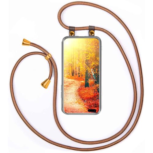 Chaîne de téléphone pour Huawei P40 Pro coque avec cordon doré moex