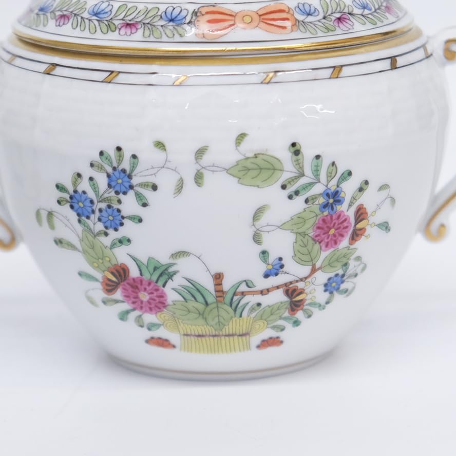 美品】ヘレンド／インドの華 ティーポット・シュガーポット