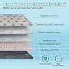 Large Dog Heating Pad 34 x 21in, Electric Heat Warming Pads for Pets, Heated Dog Bed Mats Controller-Free, Pets Whelping Pad