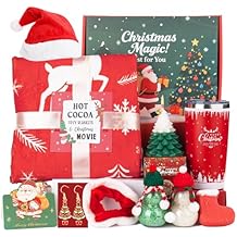 Ithmahco Christmas Spa Gift Basket for Women, Christmas Relaxation Gifts for Women Mom Coworkers Teacher Sister Wife Friends, Xmas Gifts for Mom, Womens Xmas Presents, Secret Santa Gift for Woman