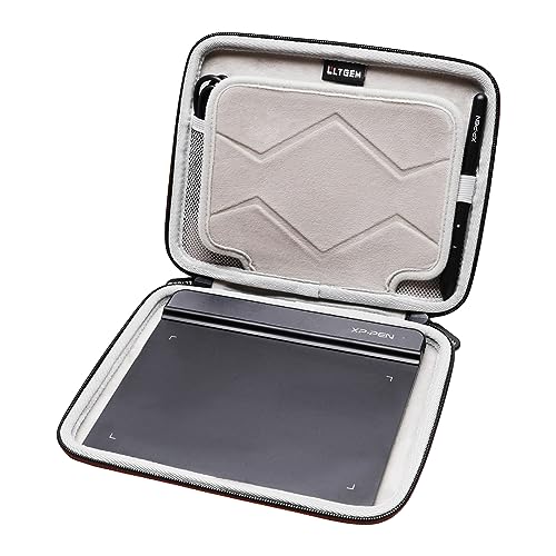 LTGEM Tablet Case for Wacom Intuos Small Graphics Drawing Tablet fits Model # CTL4100 or XPPen Graphics Tablet fits Model # StarG640
