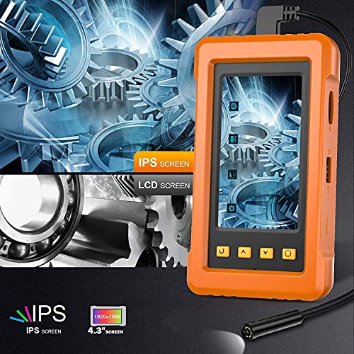 Kzyee Kz2000-5M Industrial Endoscope And Km50 Power Circuit Probe Kit, Automotive Circuit Tester With Ac Dc Current Resistance Fuel Injector Test #TOP5