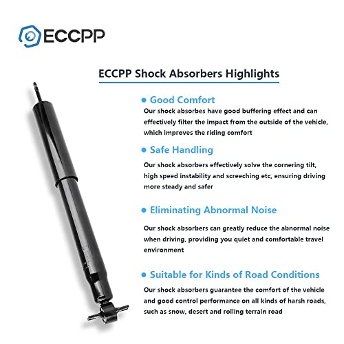 Shocks,Eccpp Set Of 4 Front Rear Shocks For Jeep Absorbers Fits 1999 2000 2001 2002 2003 2004 For Jeep Grand Cherokee 344342 344341 Auto Struts Shocks Sets #TOP4