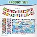 Tatuo 4 Pcs International World Flags Decoration Set International Welcome Banner Porch Country String Flag Bunting for Around The World Classroom Sports Clubs Soccer Bar Party Decorations
