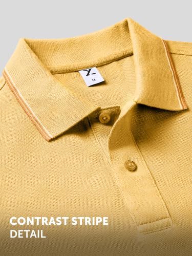 Image of XYXX Accent Men's Solid Cotton Polo T Shirt | Collar Tshirts | Half Sleeves | Solid-Slim Fit