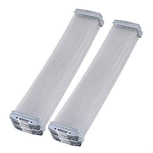 Bstinay 20pcs 14 Inch Snare Drum Spring 20 Wire Silver Snare Drum Parts Replace