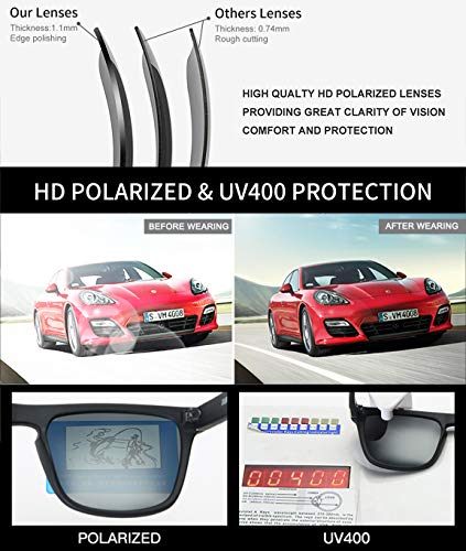 Vintage Polarized Sunglasses for Men and Women Trendy Retro UV Protection Driving Shades3