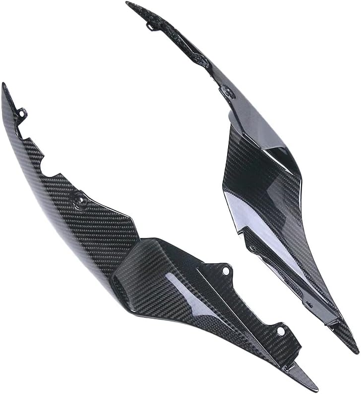 Motorcycle R1 Rear Seat Side Panels 100% Real Carbon Fiber Tail Fairings Parts For Yamaha R1 R1M 2015 2016 2017 2018 2019 2020-2024 2025