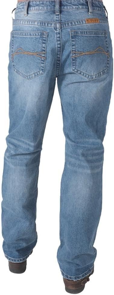B. Tuff Western Jeans Mens Weekend Vibes Bootcut Light MWKEND