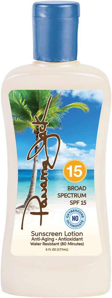 Panama Jack Sunscreen Lotion SPF 15, 6 Fl Oz