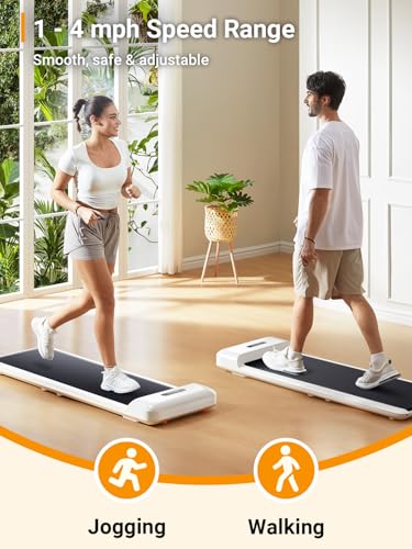 Image of WalkingPad C2 Foldable Walking Pad Treadmill, Under Desk Compact Design | Foldable design for compact storage and space saving, Smart FootSense control and LED display for easy daily walking use