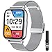 Smartwatch Orologio Fitness Donna Uomo: IP68 Impermeabile Digitale Smart Watch Cardiofrequenzimetro Da Polso Contapassi Calorie Acciaio Sportivo Full Touch 1,69 Pollici Activity Tracker Android ios