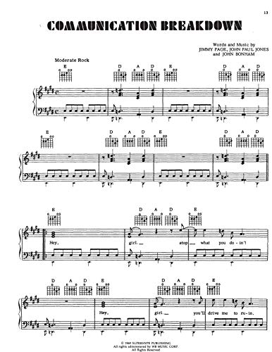 Led Zeppelin -- Complete: Piano/Vocal/Chords - Image 3