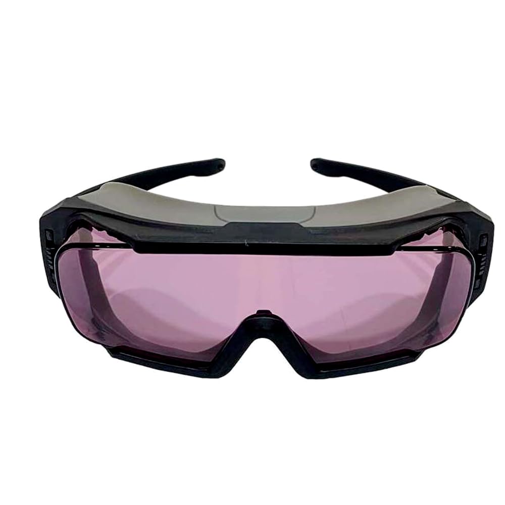 808nm OD6+ Lunettes de Protection de Sécurité Grande Absorption Laser Lunettes VLT56% Laser Infrarouge 780-820nm