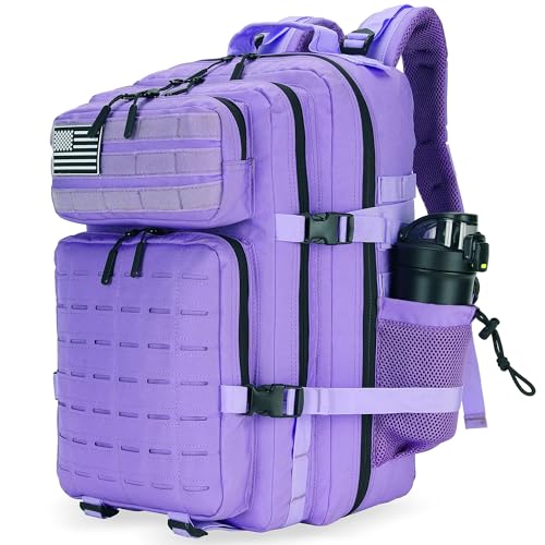 Image of Military Tactical Backpack 45L /25L 3 Day Assault Pack Molle Daypack Hiking Backpack for Men and Women