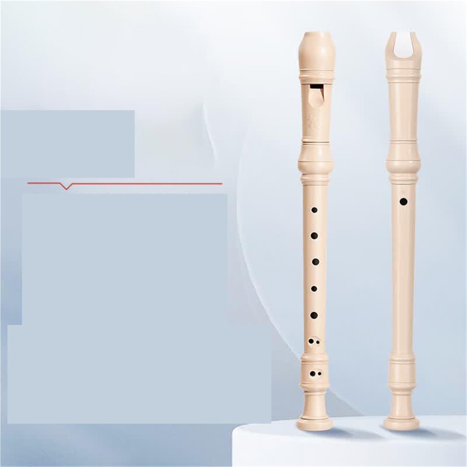 8 otworowy Flet Prosty Sopranowy W Stylu Angielskim (tonacja C) Instrument Szkolny Drewniany Flet Prosty