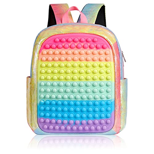 GetWill Pop Backpack for Girls Kids School Backpack, Large Capacity Lightweight Preschool Elementary...