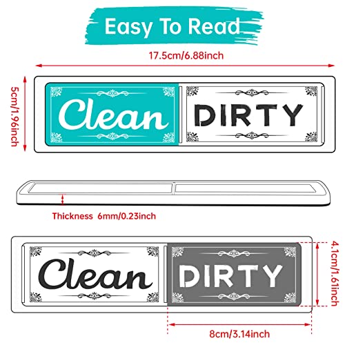 Psler MYCDMAGNET-GE Dirty Clean Dishwasher Magnet,Dishwasher Magnet Clean Dirty Sign Magnet thumb #5