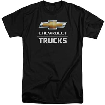 Amazon.com: Chevrolet Trucks Unisex Adult Tall T Shirt for
