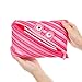 ZIPIT Wildlings Large Pencil Case for Girls, Cute Zipper Pouch for Kids and Teens, Stationery Bag for School ,Pink