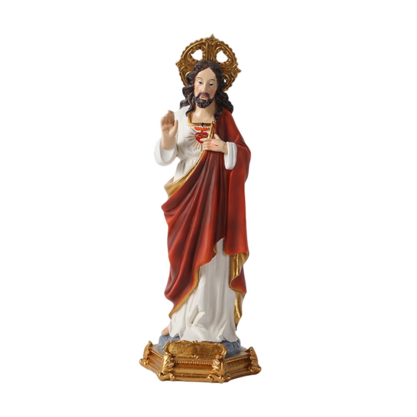 Statue de Jésus pour salon : créez un coin de sérénité avec cette figurine