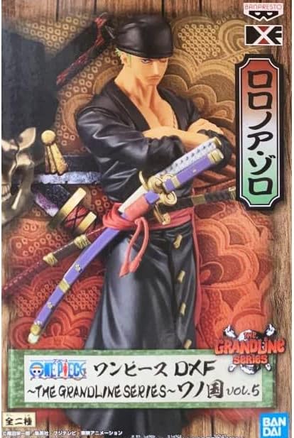 Banpresto One Piece DXF THE GRANDLINE SERIES wanokuni vol.5 Zoro Figure 17cm