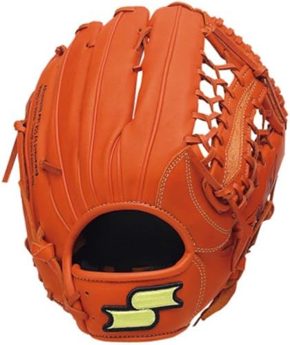 SSK 軟式ウィングフィールド 軟式グラブ 外野手用 オレンジ 35 L