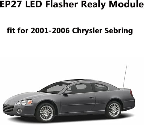 Miniatura 4 de Relé intermitente LED EP27 de 5 pines para Chrysler PT Cruiser 2001-05 | Dodge Neon 2000-05 | Dodge Viper 2003-10 | Señal de giro electrónica LED y