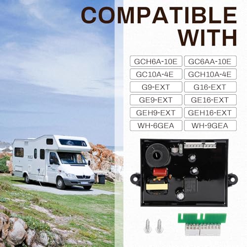 Image of 91365 91226 RV Water Heater Control Circuit Board Fit for Atwood /Dometic /SVC Models WH-6GA, WH-10GEA, GC6AA-10E, GCH6A-10E, GC10A-4E, GCH10A-4E, Replacement for 93851, 93305, 91346