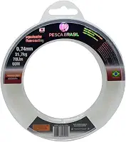 Linha mono aqualeader fluorcoating 0,52mm/60m/35lb
