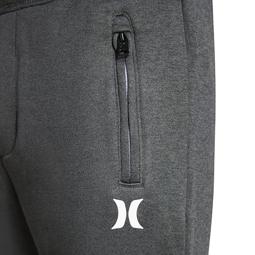 Hurley Boy's Soft Knit Jogger Pants, Black, 6 by Hurley - Image 3