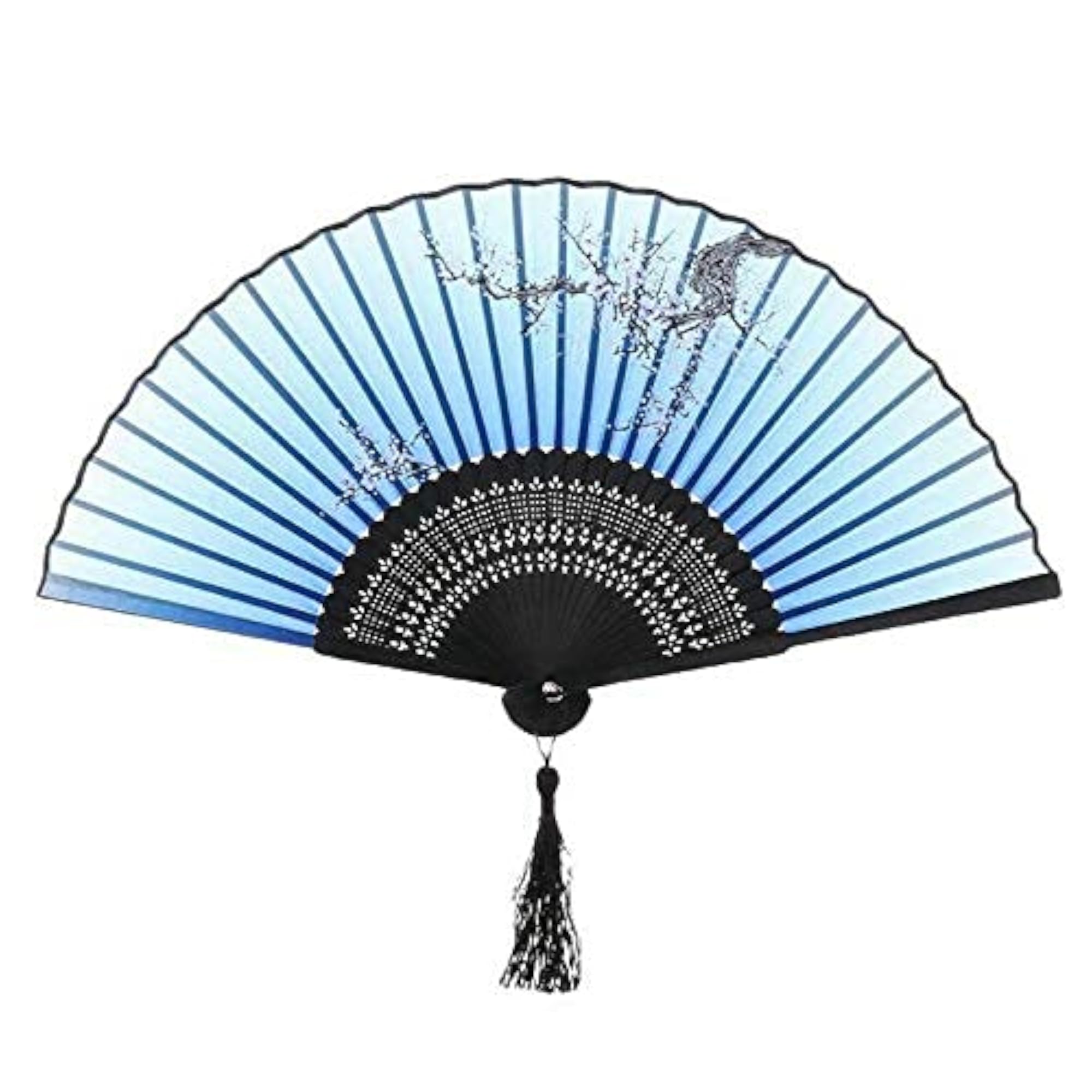 Plum Blossom Pattern Pocket Fan Summer Accessory