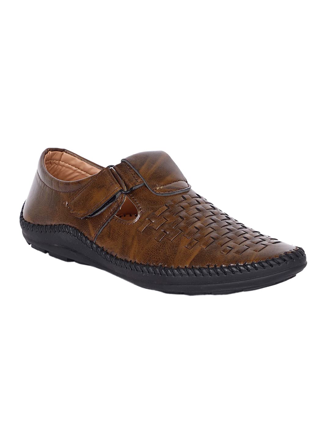 aadi Men's Synthetic Leather Outdoor Casual Sandals & Floaters-picture-22